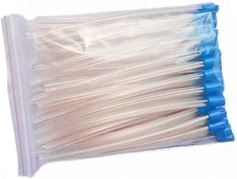 EustomA 100Pcs Disposable Saliva Ejector Suction Tips Aspirator Nozzles PVC Pliable Tip