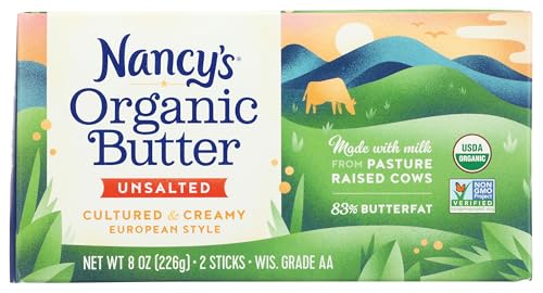 NANCYS Organic Unsalted Butter, 8 OZ