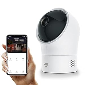 Hahepo Baby Monitor Camera Baby Monitor Smart Wifi Camera 1/2,7 inch 2 miljoen pixels CMOS-sensor met bewegingsdetectie…