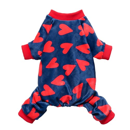 Fitwarm Sweet Hearts Dog Pajamas