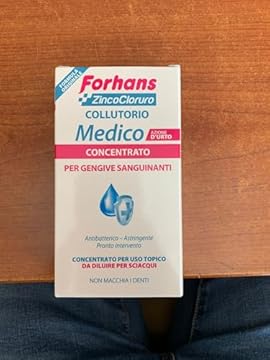 Farmacia Tolstoi_Forhans Medico Colluttorio Pronto All'Uso Per L'Igiene Orale Quotidiana 250ml