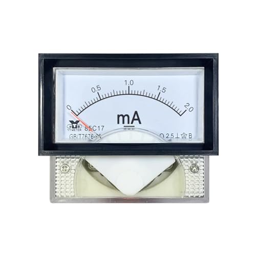 Microampèremètre 85C17 DC ampèremètre analogique 100uA de tableau - 6