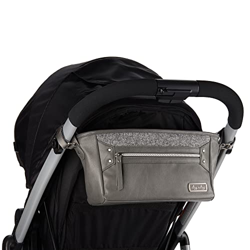 Itzy Ritzy Adjustable Stroller Caddy, Stroller Organizer Featuring Two Built-in Pockets - Image 2