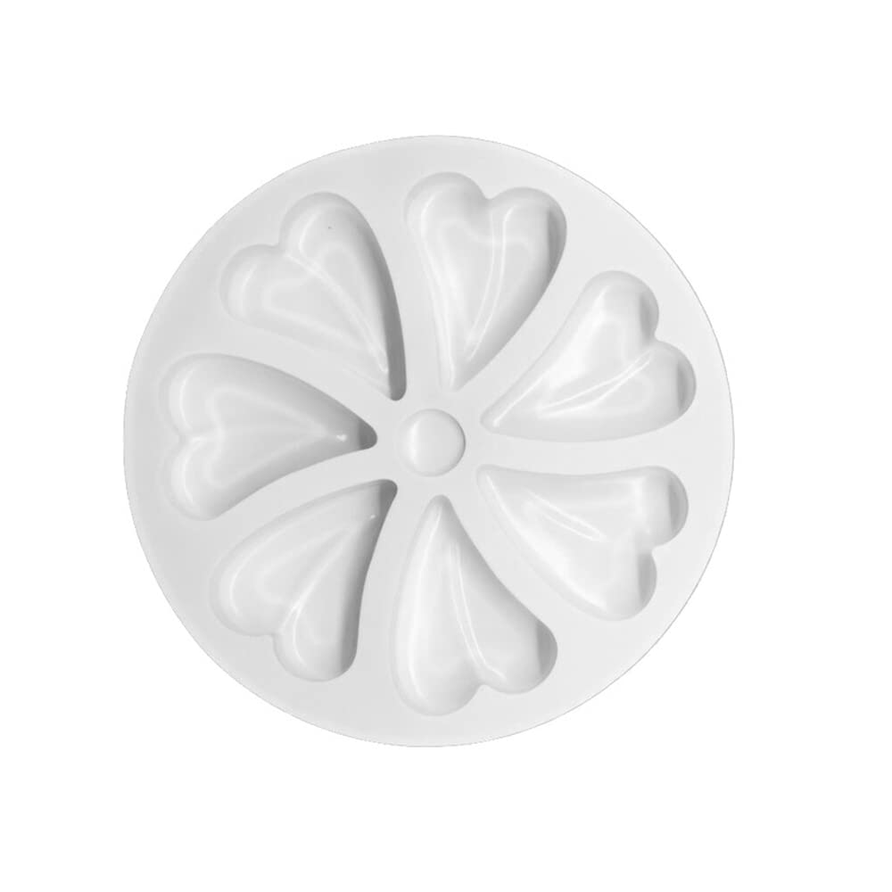 Moules à gâteaux en silicone en forme de fleur en forme de coeur moules à gâteaux de four pour la pâtisserie de san- outils pour la cuisson des bonbons