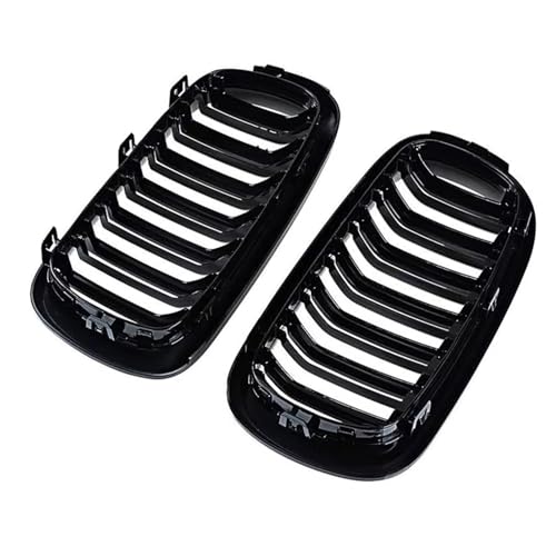 Calandre avant double lamelles style M pour BMW X5M F85 et X6M F86 finition prestige