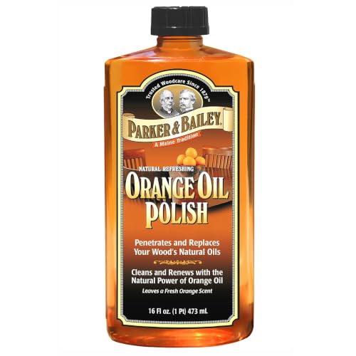 Parker & Bailey Orange Oil Polish, Natural Orange Scented Fu...