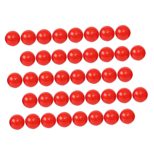 GAROZATION Reusable Pvc Raffle Drawing Balls 50pcs Pink Balls for Pit Openable Party Game