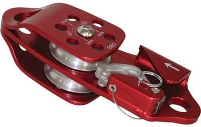 Portable Winch Double Swing Side Self-Locking Pulley - 9000-lb. Break Strength, Model# PCA-1272 by Portable Winch
