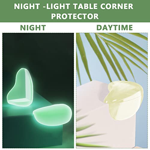 Image of SNOWIE SOFT Table Corner Protector, Home Safety Luminous Round Table Corner Protector, Baby Safety Corner Protector for Table, Furniture, Sharp Edges Baby Anti-Collision Corner Guard