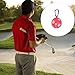 Portable Golfs Training Tool Small Waist Bag Single Ball Storage Protections Carriers Golfs Ball Waist Enduring with Aluminum Hook