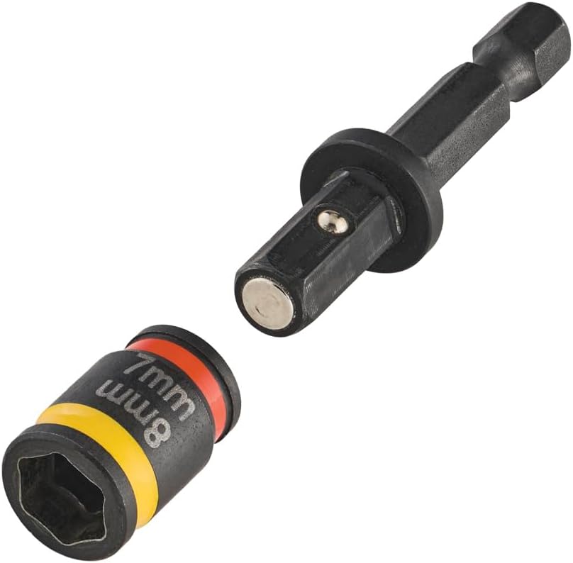 Malco MALCOMBO6 2 in. C-RHEX® Cleanable, Reversible, and Sawtooth Magnetic Hex Driver, 8 Piece Set