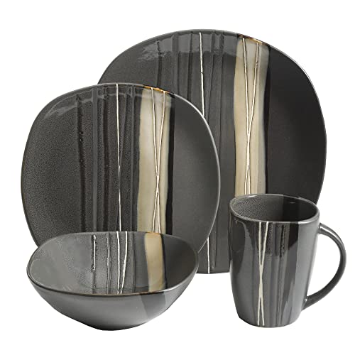 Dinnerware, Set Of 16 ( Color : Gray ) #TOP1
