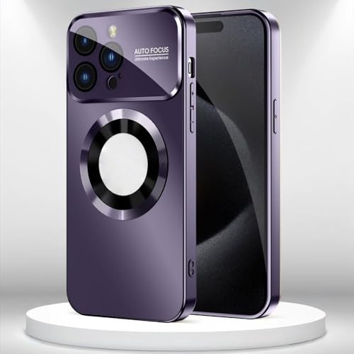 �����}�b�gPC�r�b�O�r���[�K���X�����Y�ی�P�[�X iPhone 17 Air 16 15 14 13 12 11 Pro Max Plus �}�O�l�b�g�J�o�[ �p�[�v�� iPhone 17 Air�p