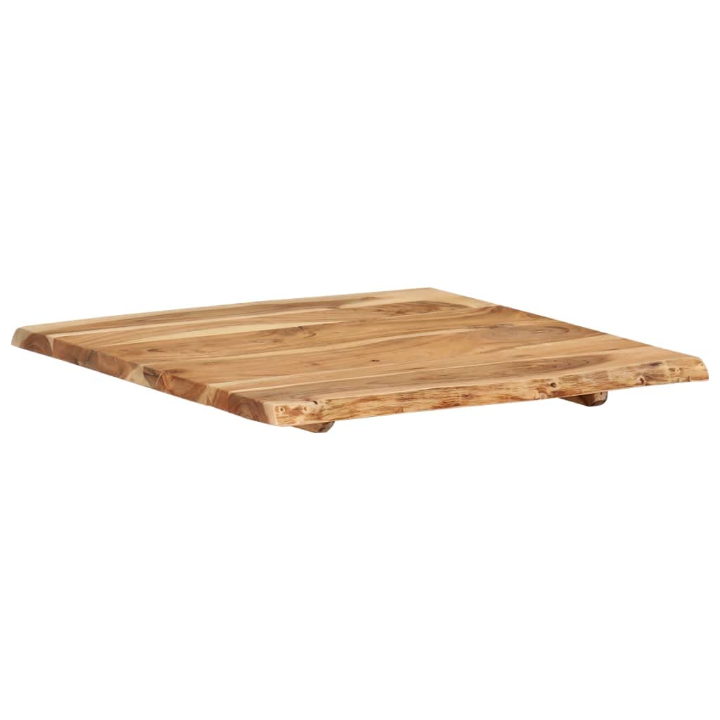 vidaXL Massive Akazienholz Tischfläche 60 x 60 x 2,5 cm