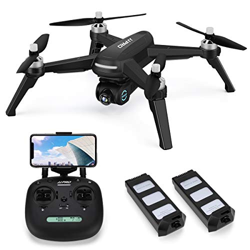 JJRC 5G WiFi FPV Drone with 1080P HD Adjustable Camera and GPS&Maps, Brushless Motor Control RC Quadcopter for Beginners with Altitude Hold, RTF One Key Take Off/Landing, Follow Me