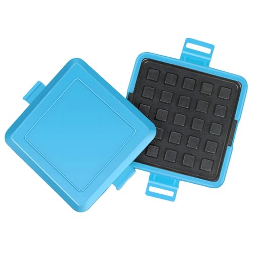 Compact Microwave Waffle & Sandwich Maker, Non-Stick Panini Press, Quick-Heat Toaster, Dishwasher-Safe Breakfast Maker for Home, Office & Dorm