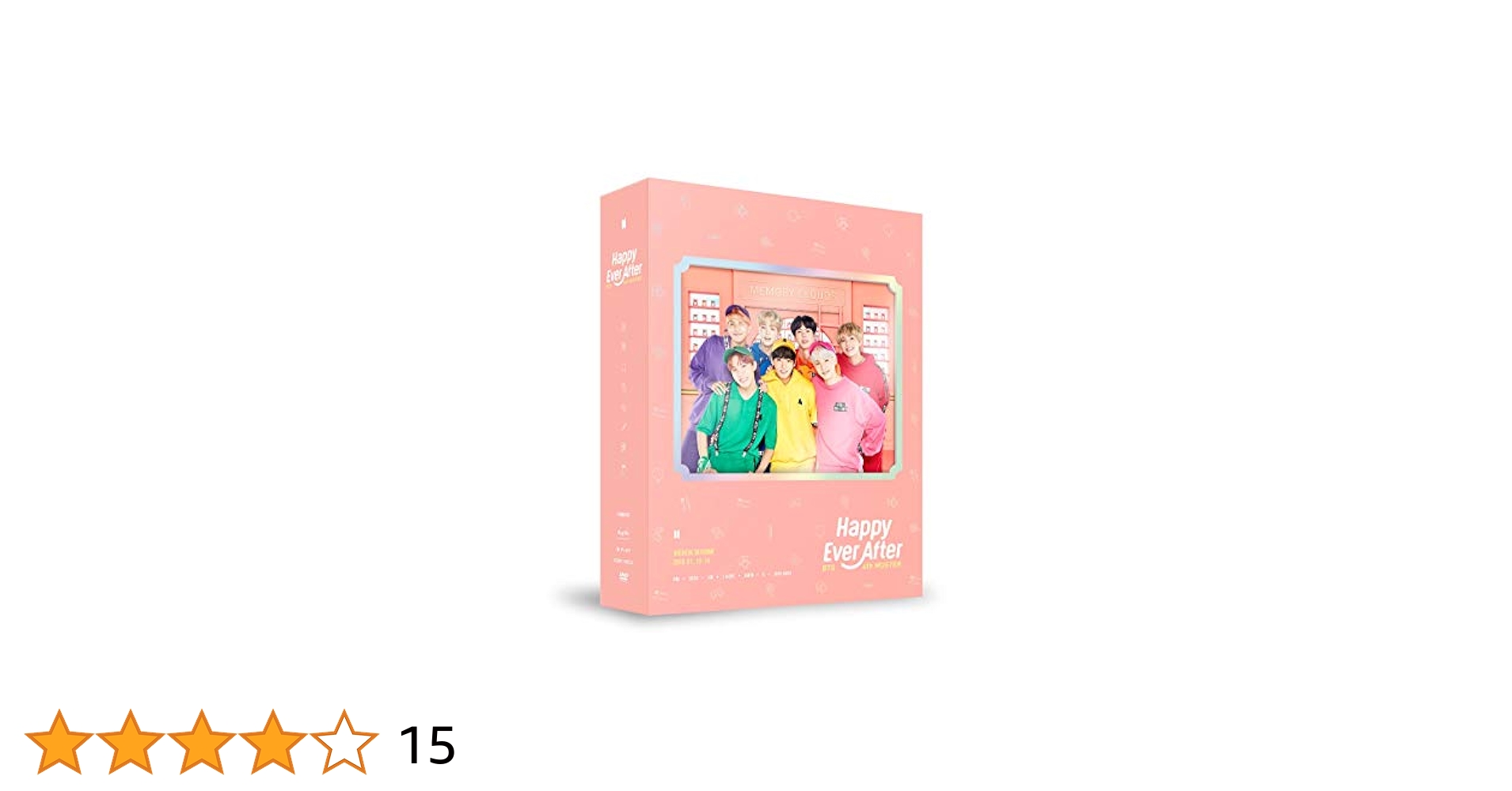 BTS Bangtan Boys - BTS 4th Muster Happy Ever After DVD