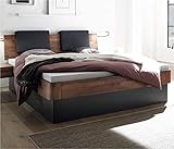 Hasena Fine Line Stauraumbett Practico Syma 18 Nussbaum 180x200