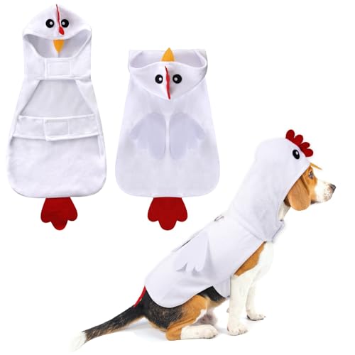 Disfraz de Pollo para Perro Talla M