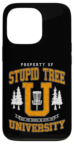 Stupid Tree Disc �S���t ��w ���B���e�[�W �J���b�W �o�[�V�e�B �X�}�z�P�[�X iPhone 13 Pro �p