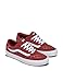Vans Men's Brooklyn LS Shoe | Low-Top Sneakers for Everyday Wear, Walking, Work & Fashion, Tonal Check Brick Red, 10.5