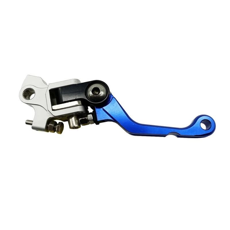 Levier de frein CNC 22mm en aluminium anodisé bleu pour moto CRF et SX