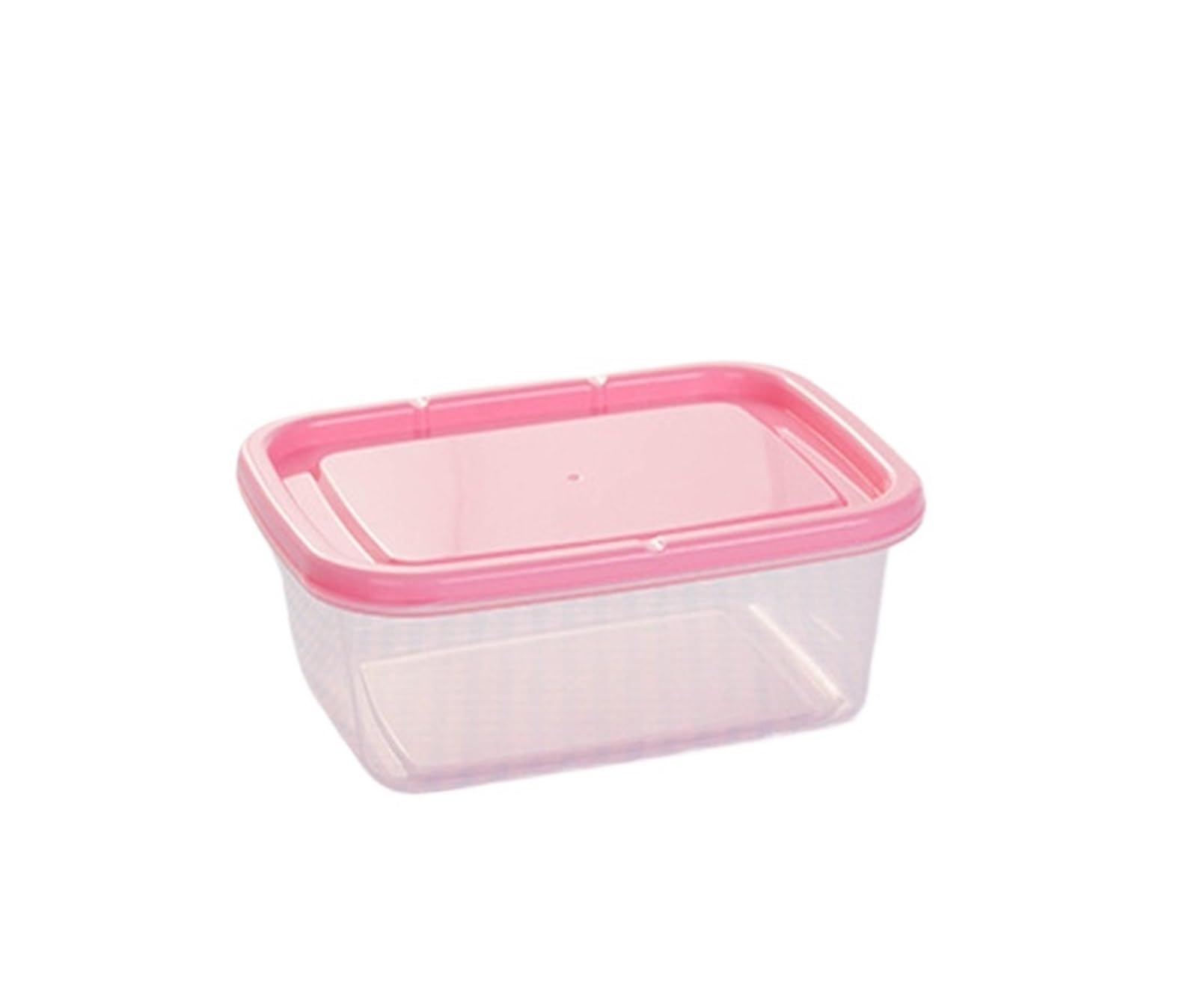 6Pcs Food Containers Rectangular Crisper Portable Stackable Sealed Boxes