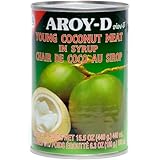 Young Coconut Meat in Syrup - 15oz (Pack of 3)