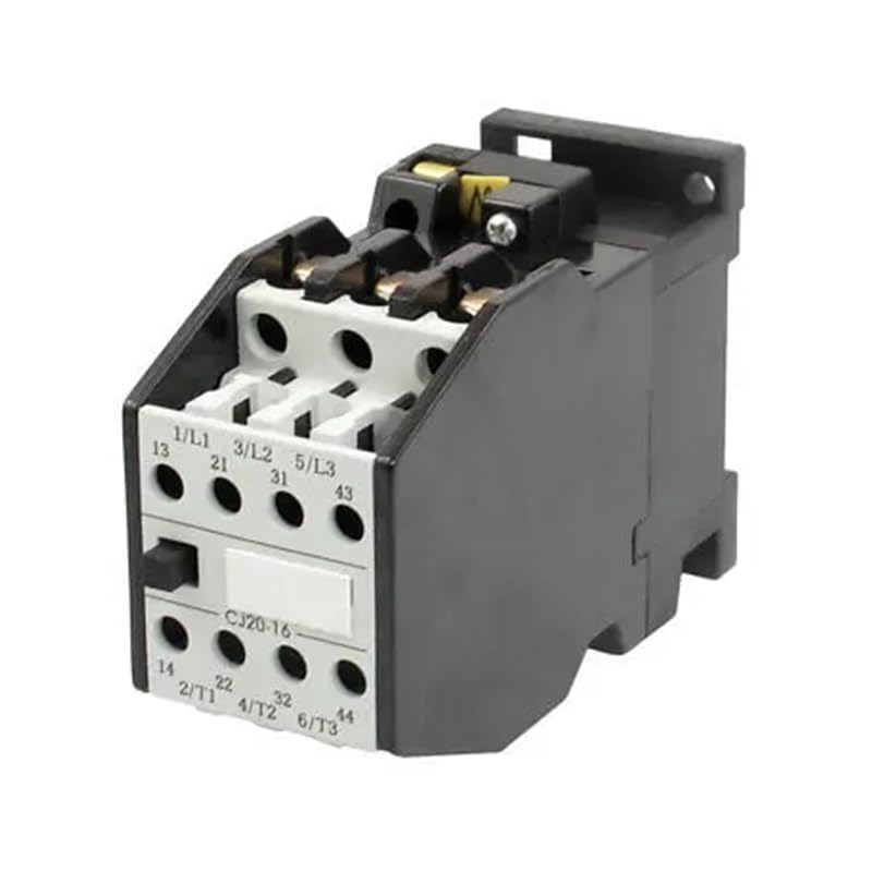 Contacteur CA 36V 50Hz 13A tripolaire avec bobine 2 NO NC pour rail 35mm