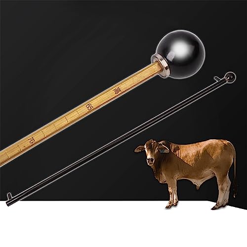 STMKB Varilla De Medir para Ganado Y Caballos, Herramienta De Medición De Altura, Viene con Dos Reglas Internas, Que Se Utilizan para Medir La Longitud, La Altura Y El Ancho De Los Animales.