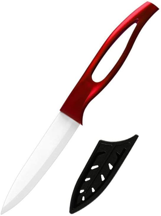 Miniatura 2 de GAOGAO Cuchillo para carne de cerámica para barra de cocina, cuchillos súper afilados, 6 piezas de utensilios de cocina