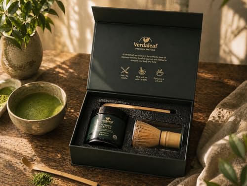 Té Matcha ceremonial en caja regalo 50g miniatura 3