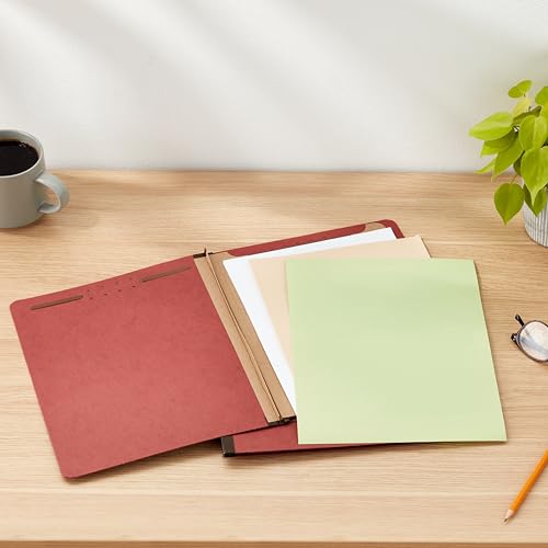 image for Amazon Basics Classification Folder- 100% Recycled, 1 Divider, 2