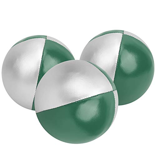 Jonlaki Malabarismo, Juego de Malabarismo, Lanzamiento de, Juguetes de, Juguete de Educativo, Portátil, PU 3 Piezas Espectáculo de Variedades Juego de Lanzamiento de Ocio en Interiores Diversión