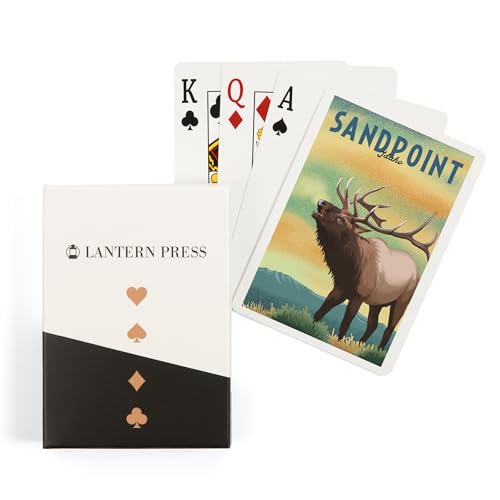 Lantern Press naipes Poker 52 cartas para adultos
