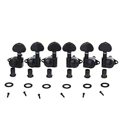 Wilkinson 3L3R Roto Style Scellé Guitare Mécaniques Set pour Gibson ou Epiphone Les Paul, Noir - Les Beatles, Paul McCartney, John Lennon, RIngo Starr, George Harrison