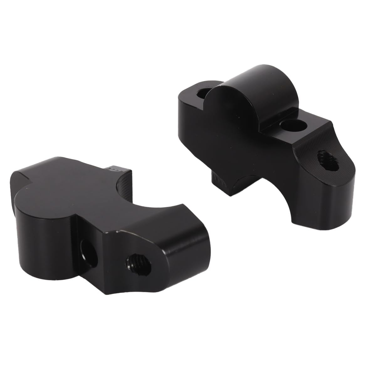 2 Pezzi Riser Per Manubrio Moto, Riser Per Manubrio CNC Da 30 Mm Adatto Per Honda REBEL CM300 CM500 CM1100