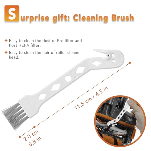 Image of CF-1 86883 HEPA Filters for Kenmore Canister 20-86883, 2086883, 86880, 81002, 20-81002, 8175084, 6Pack Vacuum Motor Safety Filters for Kenmore Sears Progressive & Whispertone, for Panasonic Models