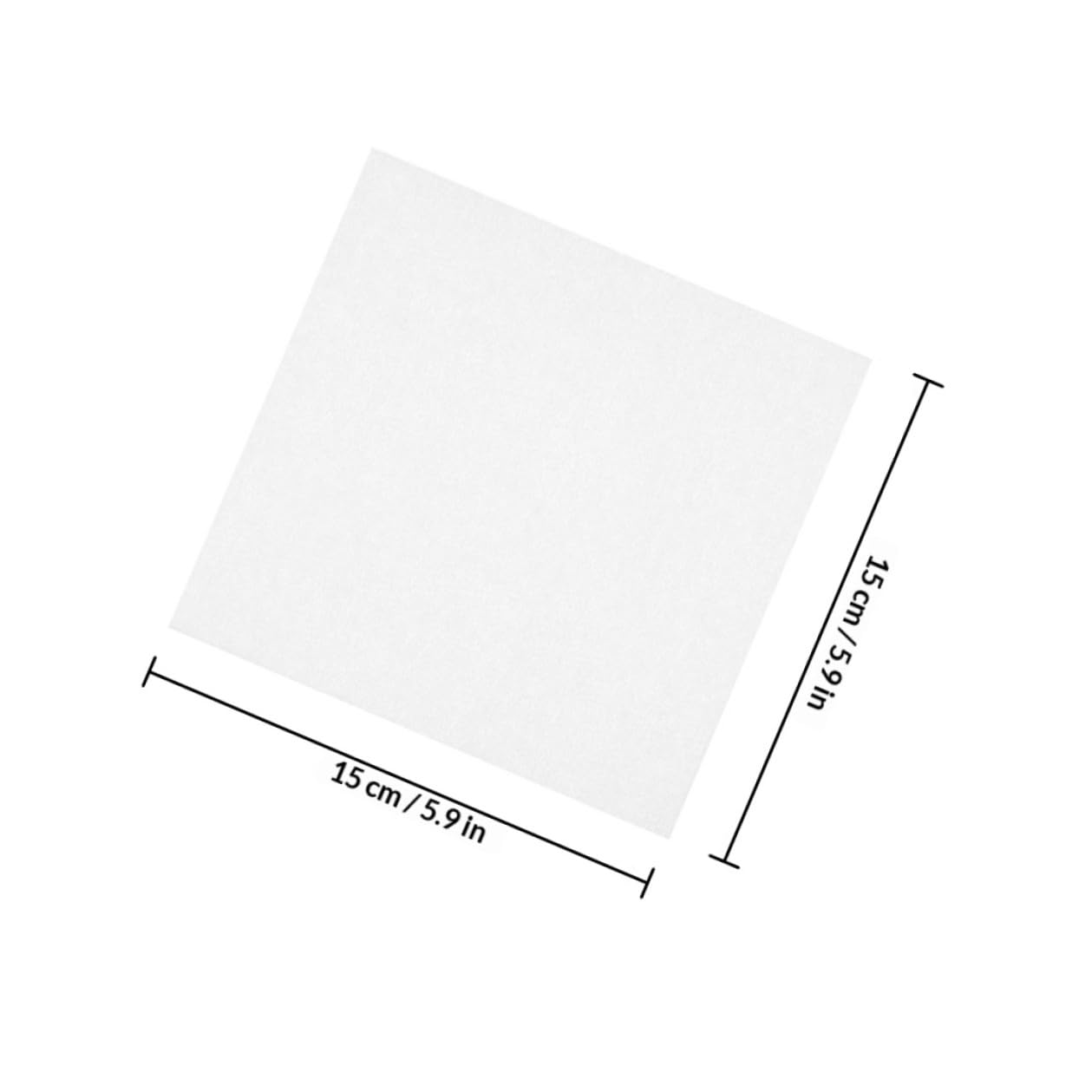 FRCOLOR Lingettes Démaquillantes Sèches sans Peluche en Mélange de Cellulose et Polyester, 600 Pièces, pour Nettoyage de Lentilles D'appareil Photo, Utilisation Sèche ou Humide