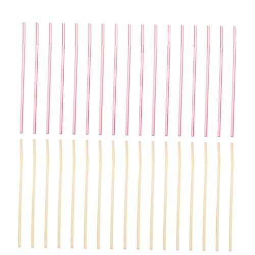 600 pitillos plásticos flexibles descartables para fiesta miniatura 1