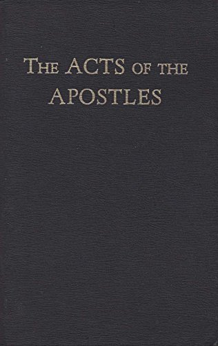 THE ACTS OF THE APOSTLES (1911; PACIFIC PRESS; ... B004V58JNA Book Cover