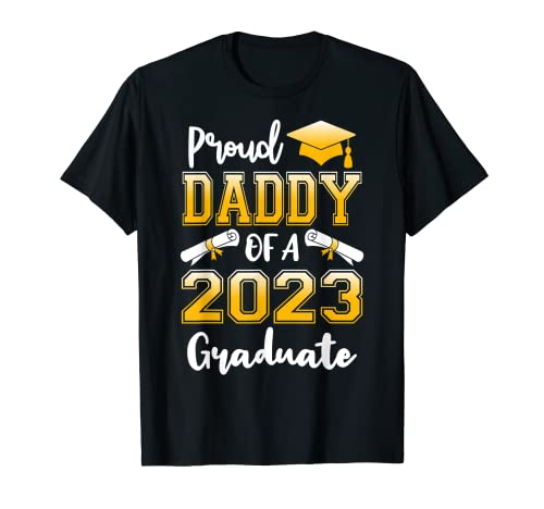 Orgulloso papá de una clase de graduación de 2023 graduado senior Camiseta