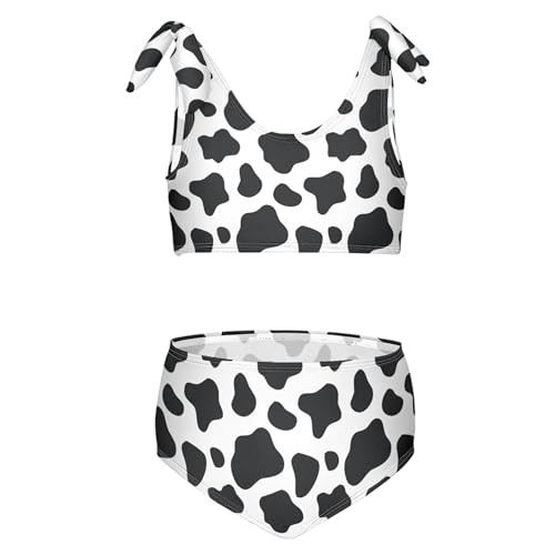 Image of Girls Tankini Swimsuit 2 Piece Pink Unicorn Donuts Summer Beach Bikini Bathing Suit 3T