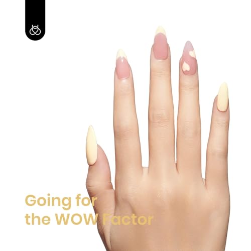 Image of Beetles Yellow Gel Nail Polish 15ML Soak Off UV Gel for Fall Nail Art