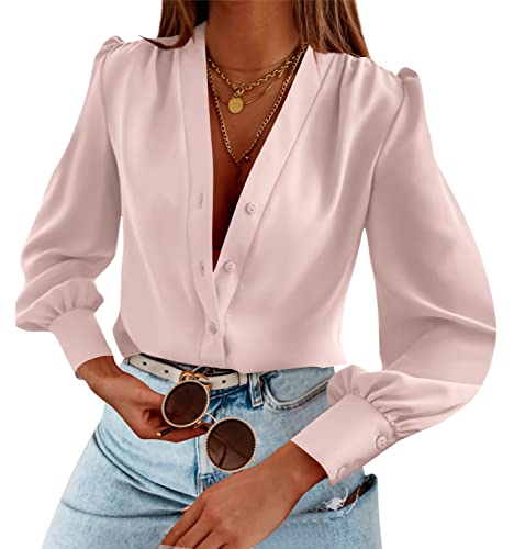 Blush Pink Chiffon Blouse