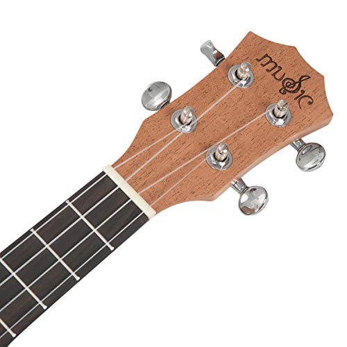 Veizao Ténor Acoustique Électrique Ukulélé 26 Pouce Guitare de Voyage 4 Cordes En Bois Acajou Instrument de Musique - Les Beatles, Paul McCartney, John Lennon, RIngo Starr, George Harrison Veizao Ténor Acoustique Électrique Ukulélé 26 Pouce Guitare de Voyage 4 Cordes En Bois Acajou Instrument de Musique – Image 5