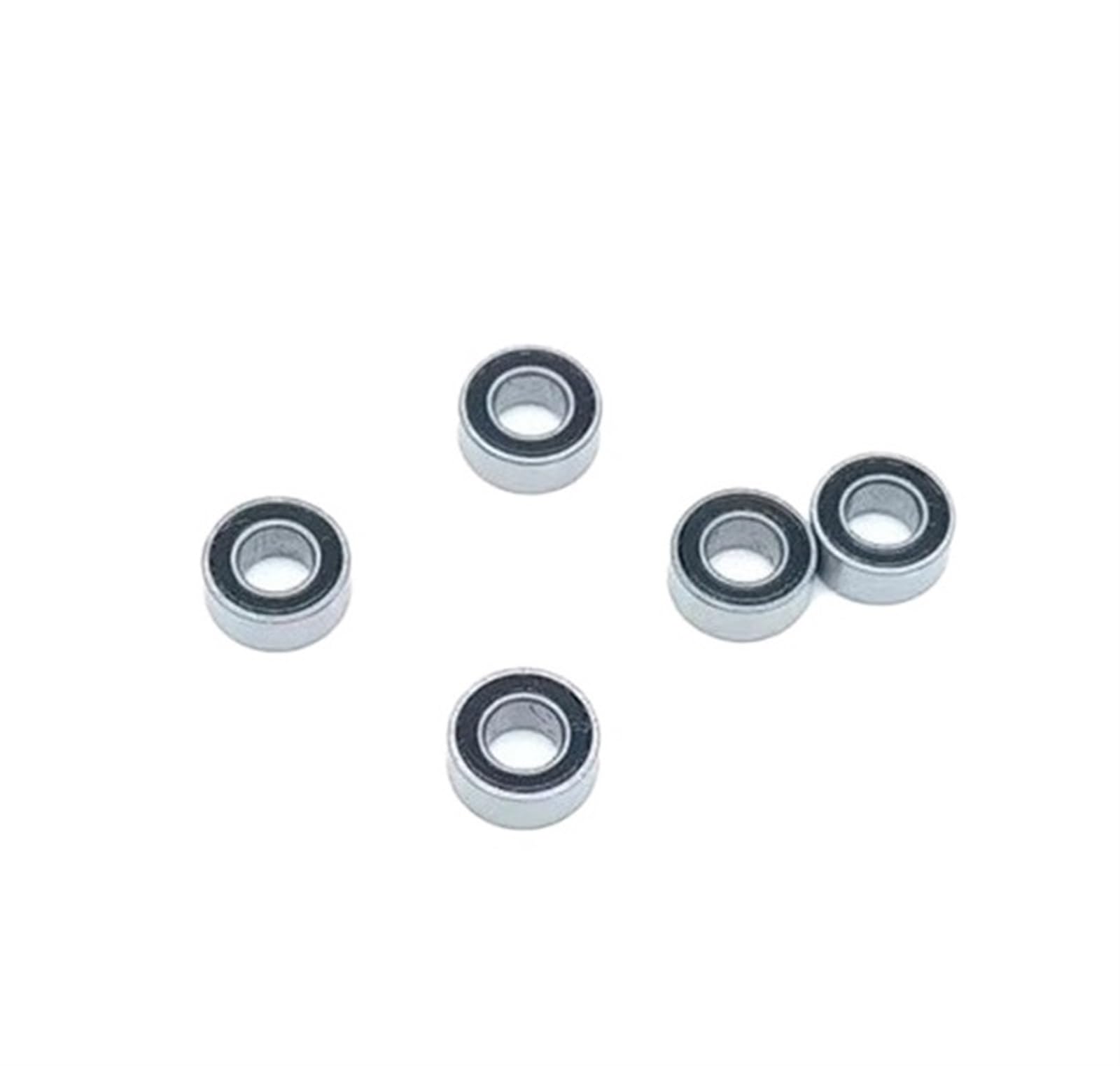 HYUJNAFZR Bimetal Seal Shield Micro deep Groove Bearing 10PCS MR126-2RS 6x12x4mm ABEC-5 Rubber Sealed Miniature Deep Groove Ball Bearing