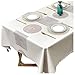 Obrus ​​PVC Tablecloth Nordic Styl Prostokątny Obrus ​​Wodoodporna Olejozdawna Mata Tabela Świąteczna Do Kuchnia Stół Plastikowy Wiping Tkaniny Do Użytku Wewnętrznego,Beige-120 * 160CM
