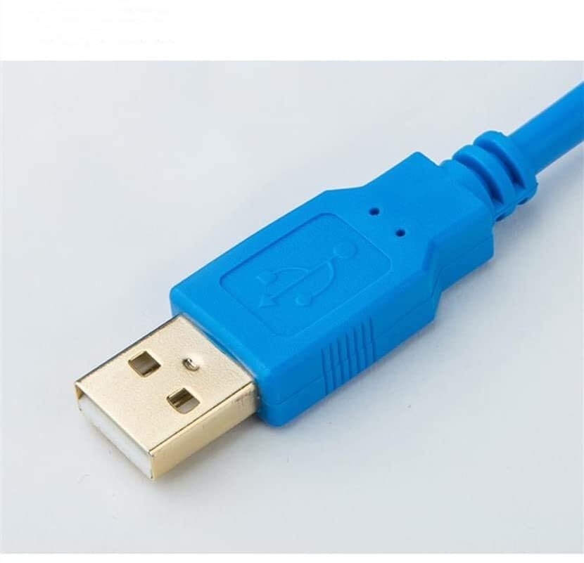 TSXPCX3030-C for TWIDO Series PLC Programming Cable Upload and Download Data Cable Gold Plated (Blue 3m)