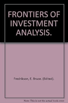 Hardcover Frontiers of Investment analysis [French] Book